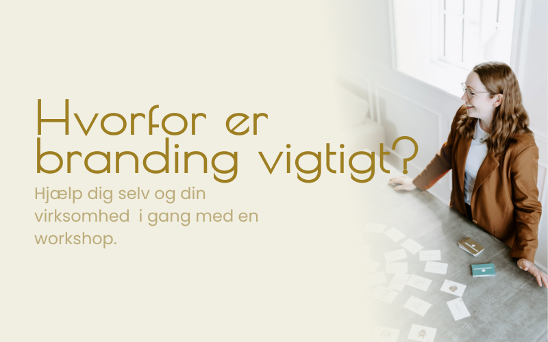 Hjælp til branding strategi med workshop